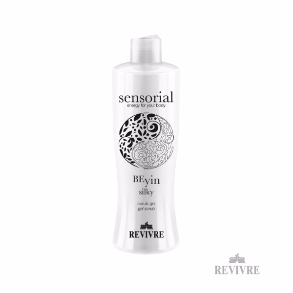 Be-Yin Silky Scrub Gel piling za telo na osnovi morskih izvlečkov neguje, mehča in vlaži kožo z odstranjevanjem nečistoč in odmrlih celic.