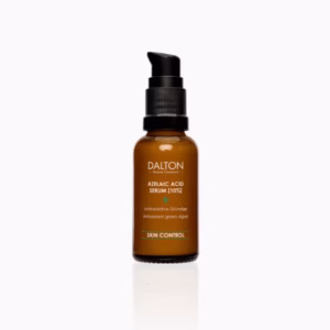 Dalton Azelaic Acid Serum 10% je serum z zelaično kislino in zelenimi algami za boj proti nečisti koži in rdečici.