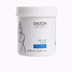 Dalton Sea Salt Body Scrub je naravni oljni piling za telo z drobnimi granulami morske soli odstranjuje odmrle kožne celice.