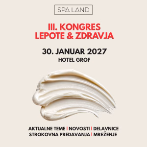 KONGRES LEPOTE IN ZDRAVJA: 30.1.2027