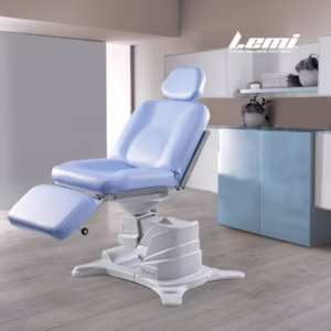 Zobozdravniški stol Lemi Dreamed Zak je opremljen z zmogljivo in tiho elektroniko ter praktičnim standardnim nožnim stikalom, primeren tudi za manjše prostore.