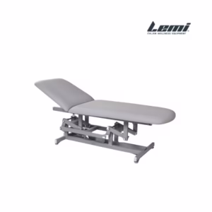 Lemi Somed je stabilna in zanesljiva terapevtska miza, primerna za splošne preglede, osteopatijo in ultrazvok.